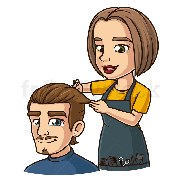 you are his personal hairdresser