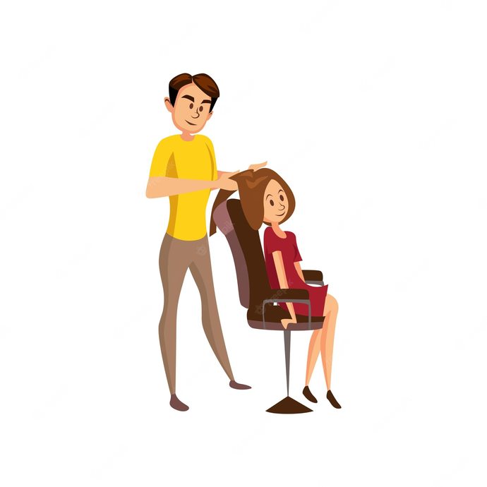 you are her personal hairdresser