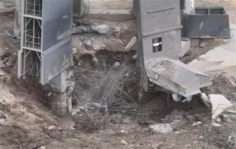Damage to Starships Launch Pad at Boca Chica Texas
