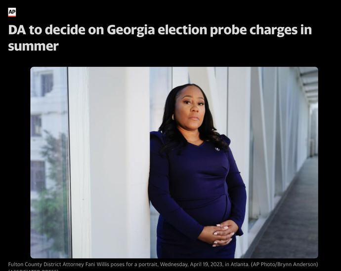 You think Georgia will prosecute Trump?