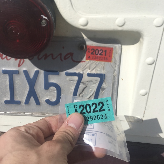 Do you think it’s a scam to have to register your car ever single year? Why is that necessary?