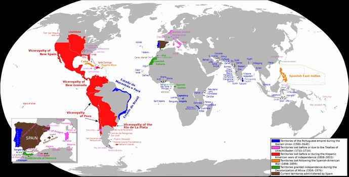 Have people forgotten that Spain was once one of the greatest powers in history?