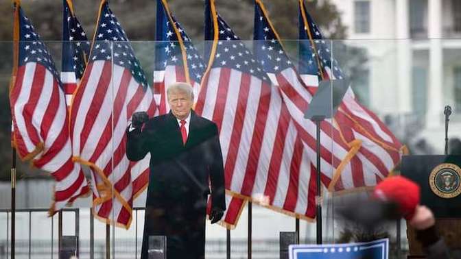If he calls for an uprising again as he did on January 6th, would you do what he asks?