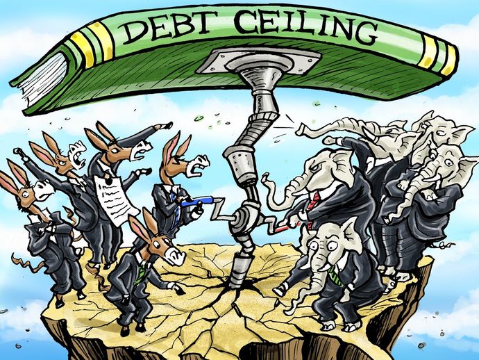 Will the GOP refuse to vote to increase national debt ceiling or is it all talk and in the end they will capitulate like they always do?