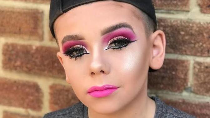 Would you let your son put on make up?