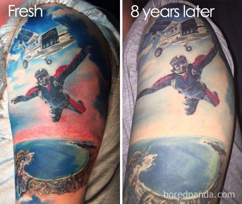 Do tattoos lose their hotness after a certain age?