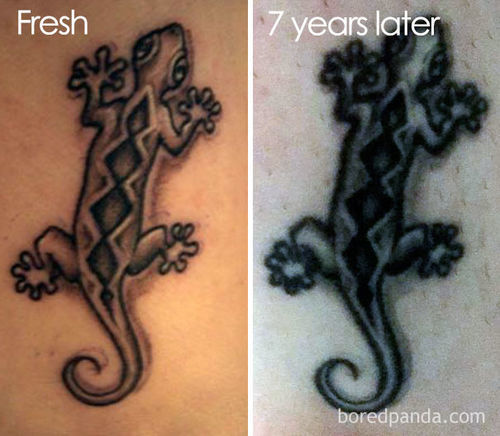 Do tattoos lose their hotness after a certain age?