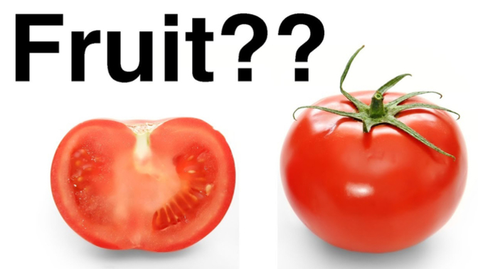 Some Say YES & Some Say NO, Would You Say A Tomato Is A Fruit?