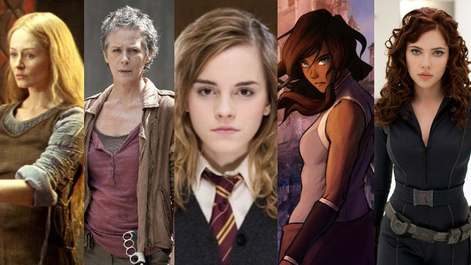 What are things female characters do in fiction that real women don’t do?