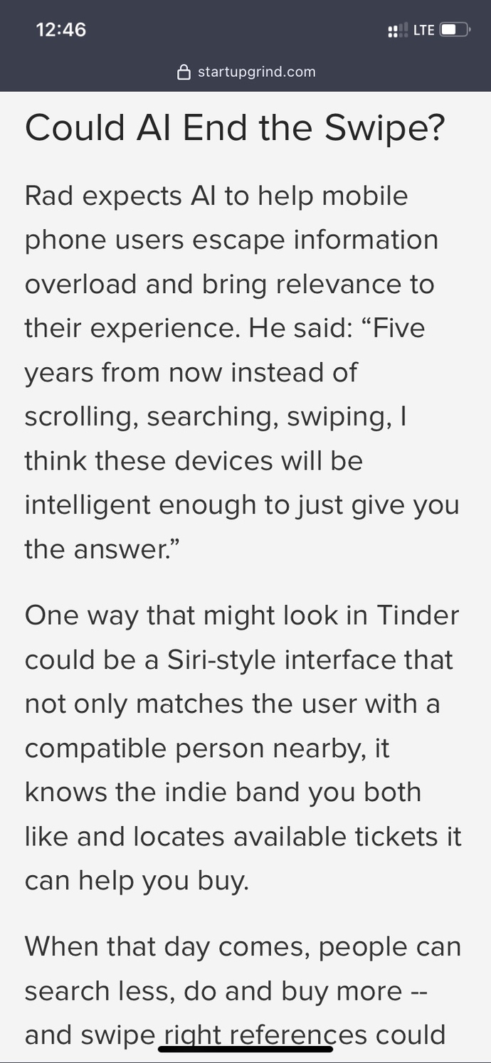 Would you automate your dating decisions and why?