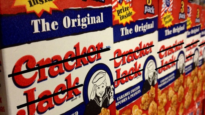 Too racist and/or sexist? Should Cracker Jack go woke? VOTE!