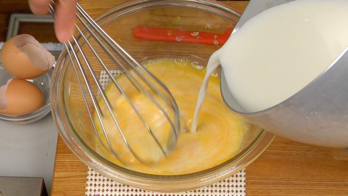 How do you make your custard?