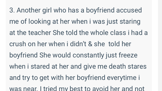Why do some girls assume that I got a crush on them when I never even spoke to them?