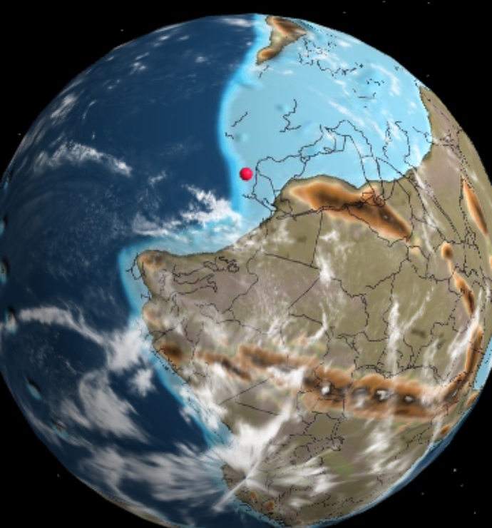 Where did you live 500 million years ago?