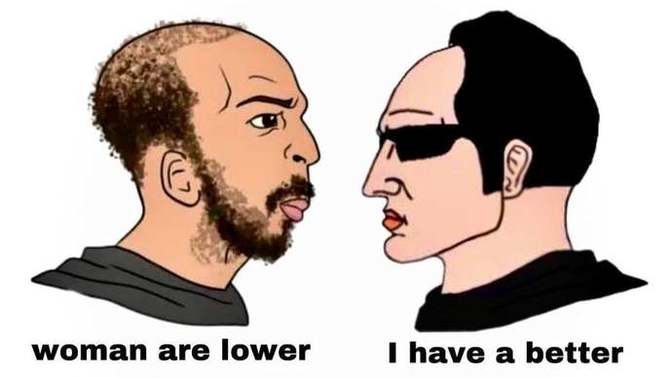 Is a balding hairline like sagging boobs?