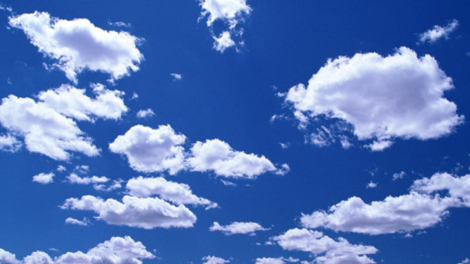 Is the SKY BLUE?