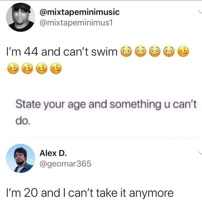 I’m 40 and can’t ride a bike 🤣