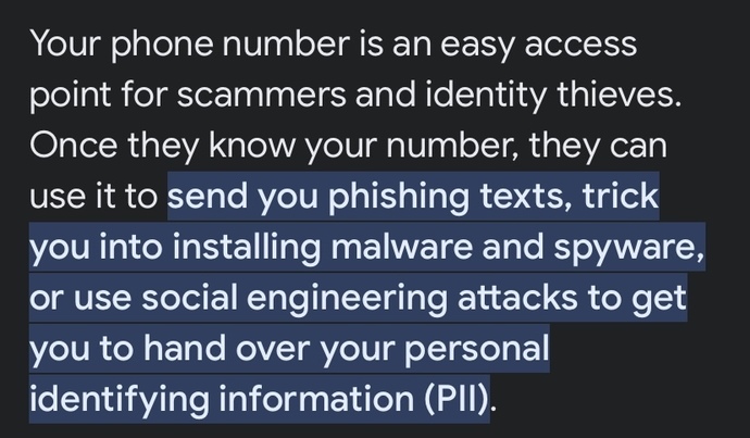 Do You Ever Share Your Number With People On The Internet?