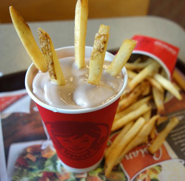 Do French Fries belong in a Milk Shake?