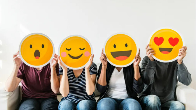 What are the emojis that describe your mood?