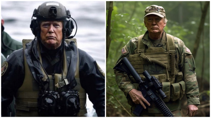 He couldn’t fit in those uniforms.