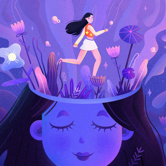 Why do dreams (made from our own consciousness) seem strange/ foreign to us- the dreamer?