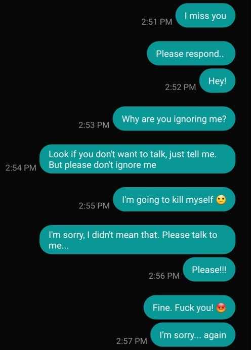 Am I being needy?