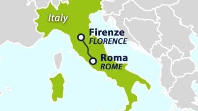 Best train between Florence and Rome Italy?