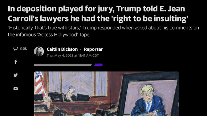 So Trump is everything Right Wingers hate about liberal Hollywood?