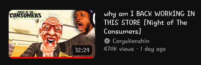 What's the last YouTube video u saw?