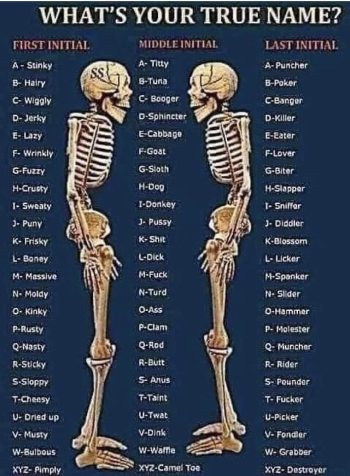 My name is Cheesy Shit Spanker LOLOLL