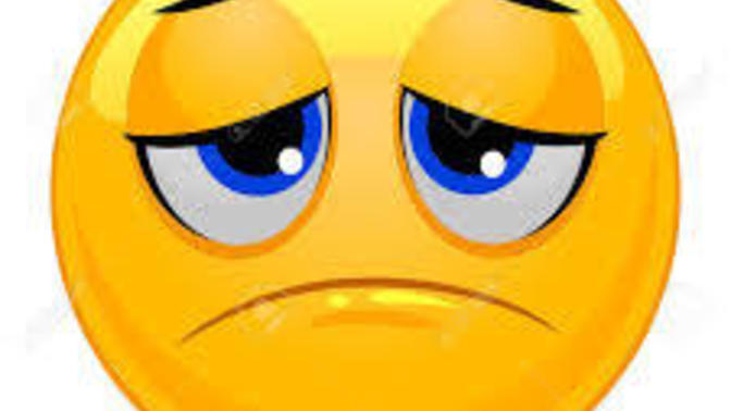 Anyone else sad today?