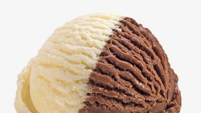 Chocolate or Vanilla icecream?
