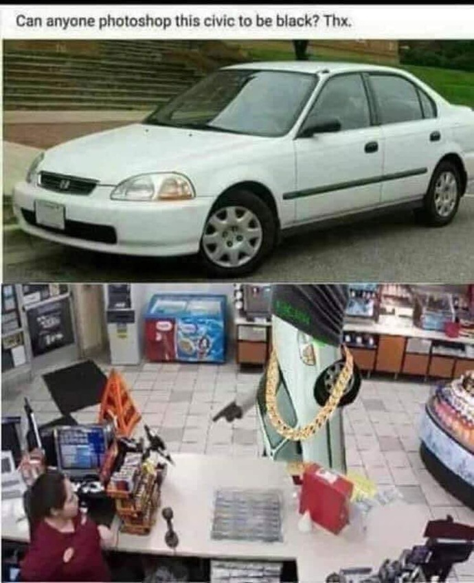 The car just needs some gas alright :-/