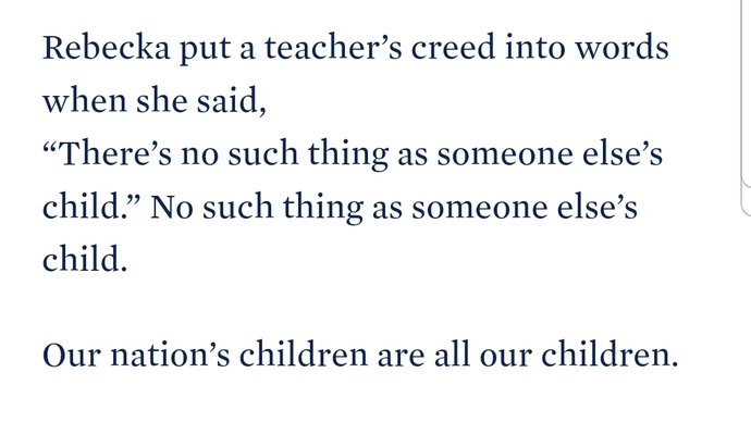 From the official transcript