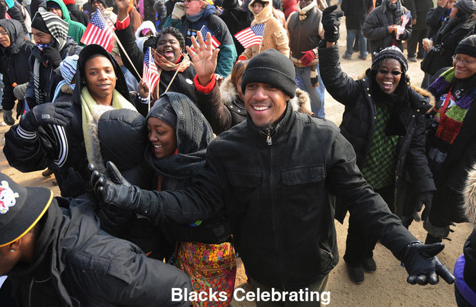 Did you ever hear a white politician say, I have the honor to say I lost black population in my area. If you seen any, they are passing through?
