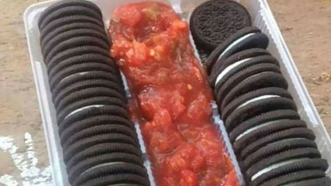Do oreos go with salsa?