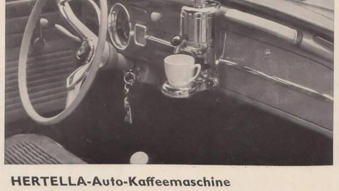 Should cars bring back the coffee machine?