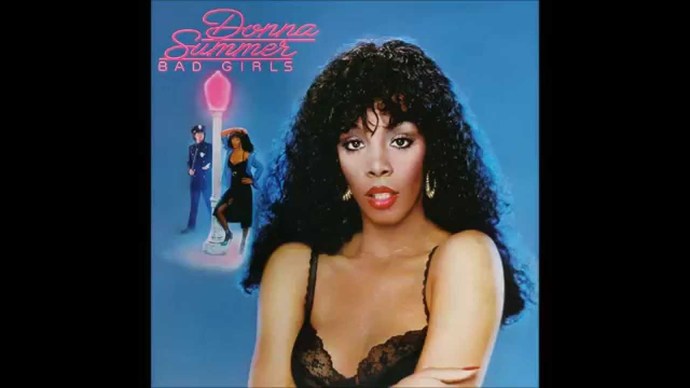 Donna Summer's 1979 "Bad Girls" album cover
