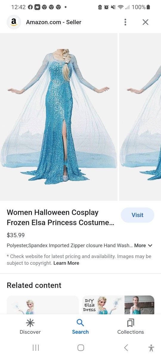 What’s the most beautiful ELSA cosplay dress?