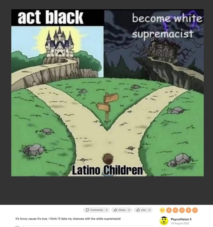 When do we start taking racist and neo nazis seriously?