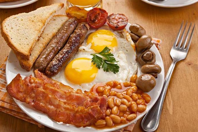 If your own countries food was not an option, would you say English food is the best in the world?