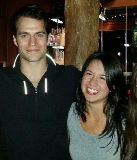 Henry Cavill with an ex