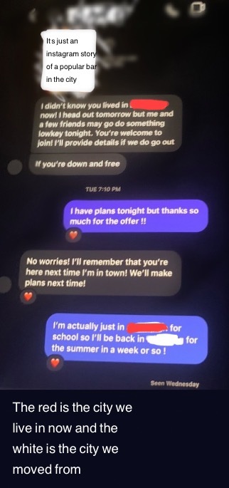 GFs ex-crush has lately been talking to my girlfriend of almost 4 years, and I dont like it AITA?