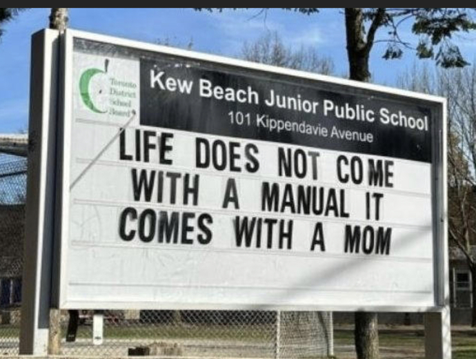 Would this sign offend you?