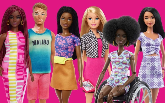 Are you delighted that Barbie Dolls are so diverse?