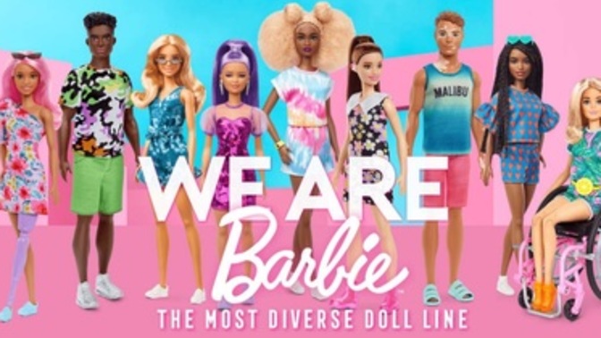 Are you delighted that Barbie Dolls are so diverse?