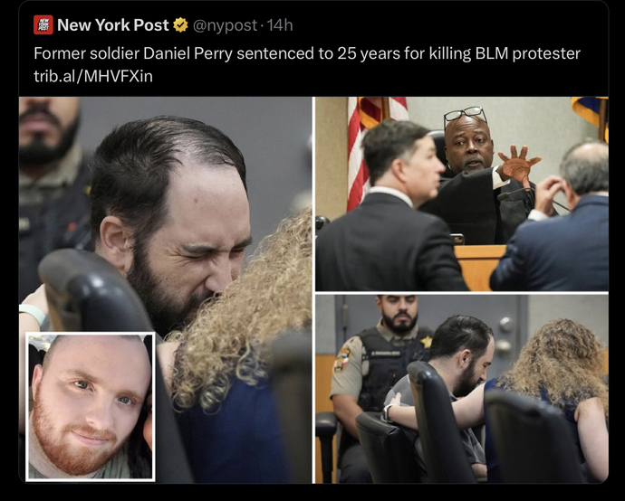 Should ex-Soldier be pardoned for killing BLM protester?