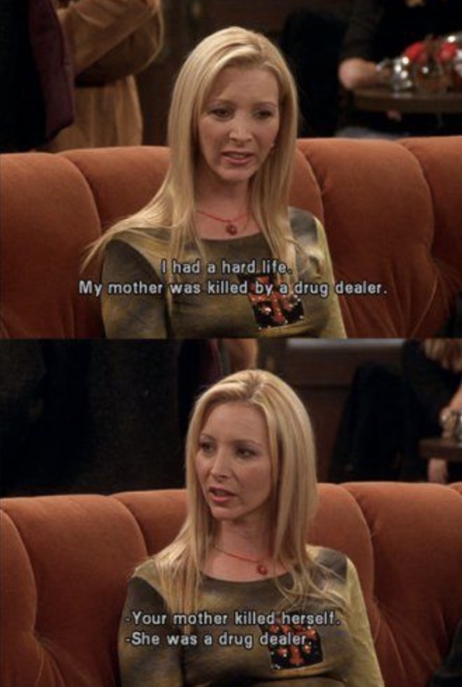 If you could be friends with a film/sitcom character who would it be?