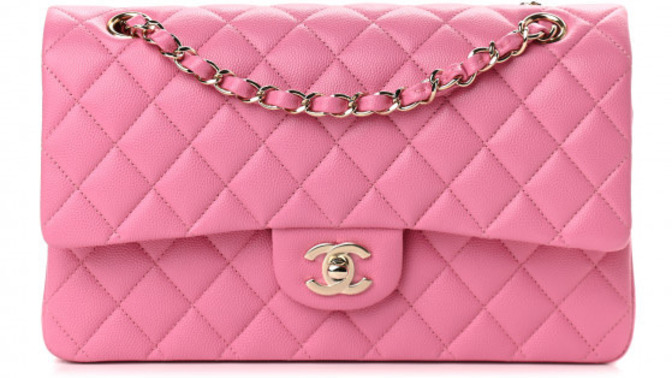 Which one of these pink Chanel bags do you like?